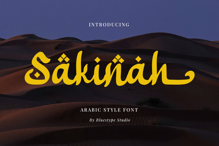 Sakinah - Arabic Font