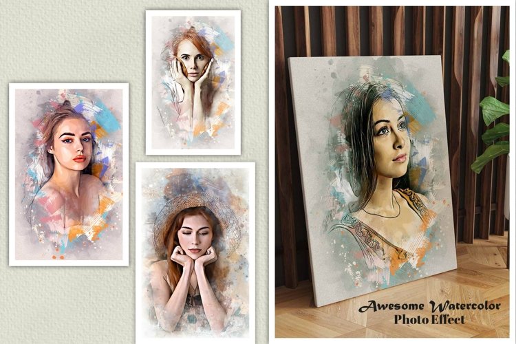 Awesome Watercolor Photo Effect example image 1