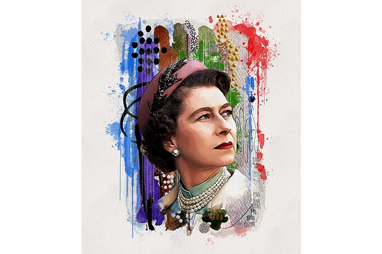 Portrait in Colour Template
