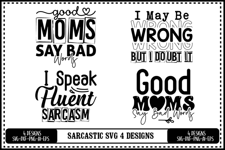 Sarcastic Quotes Svg Image 15