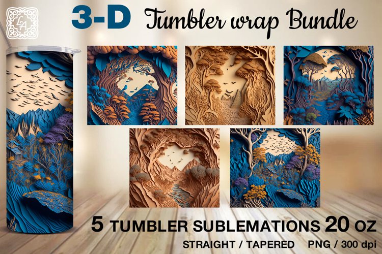 Sublimation Tumbler Wraps Image 15