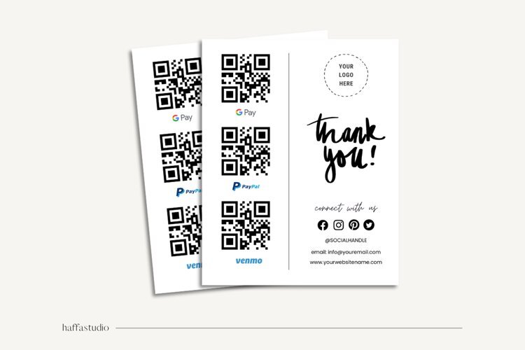 CANVA | Scan to pay QR Code Template example image 1