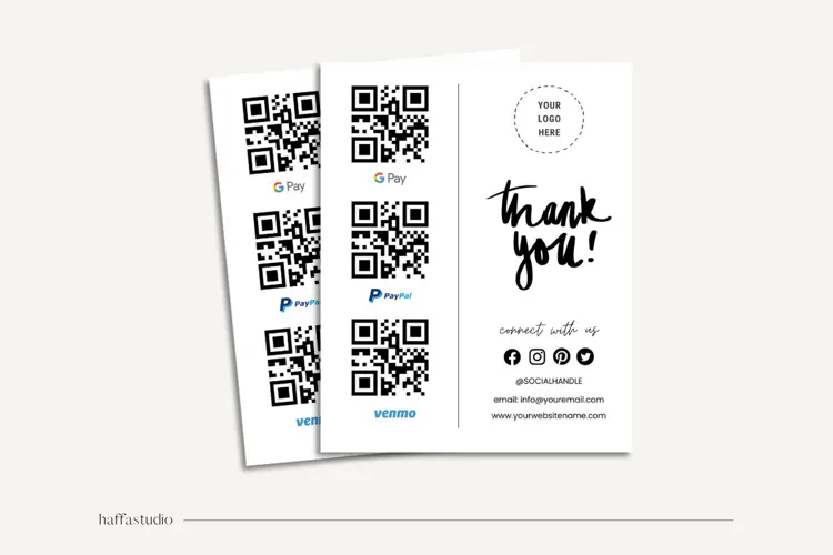 CANVA | Scan to pay QR Code Template