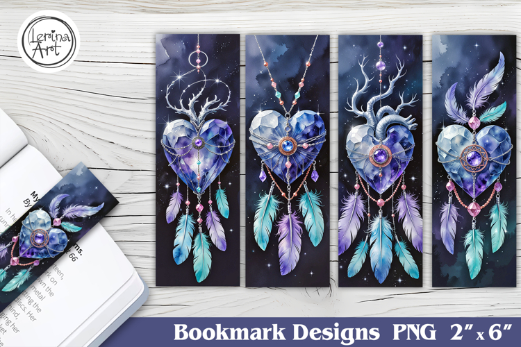 Dream Catcher Printable Bookmark 4 PNG