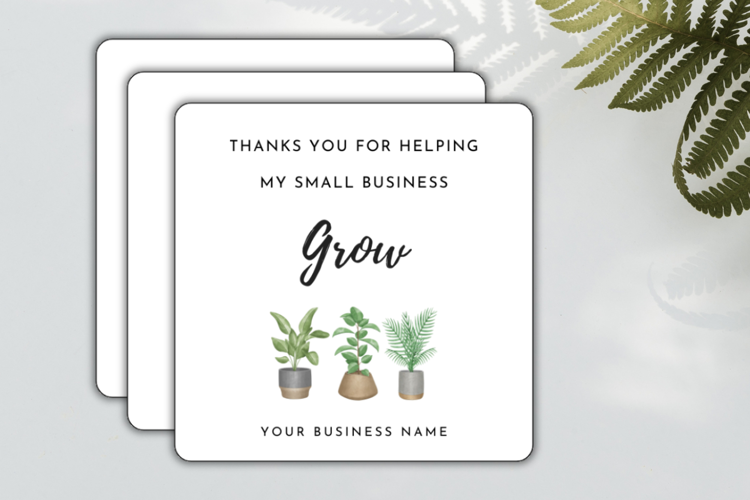 Canva Thank You Card Template