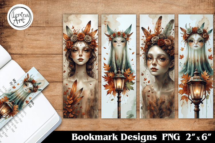 Autumn Printable Bookmark 4 PNG