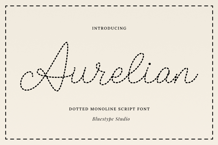 Monoline Fonts