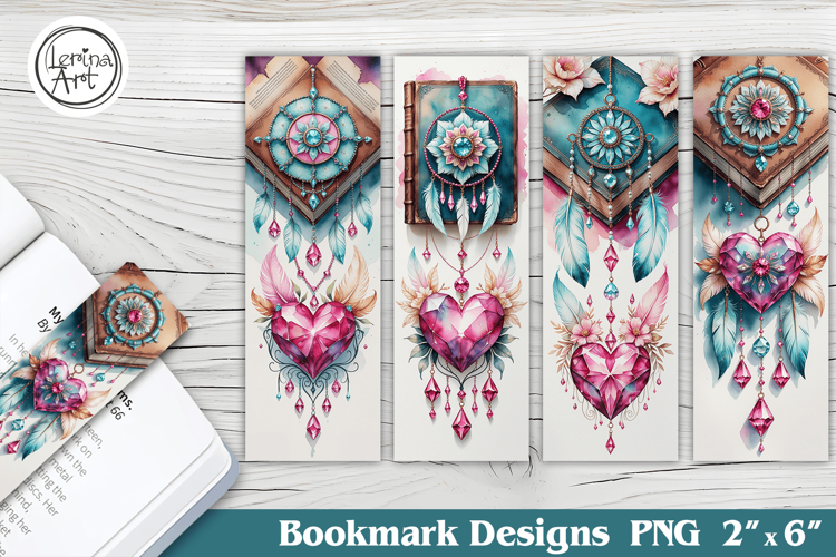 Valentine Printable Bookmark 4 PNG