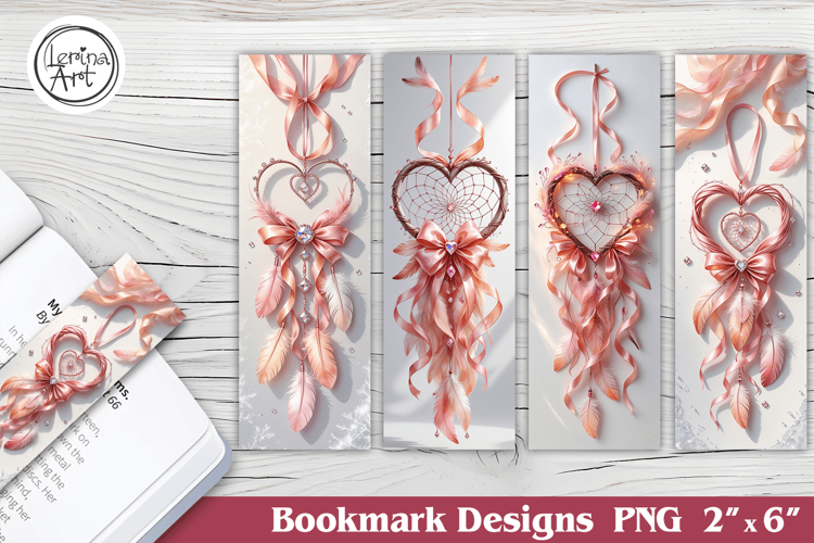 Valentine Printable Bookmark 4 PNG