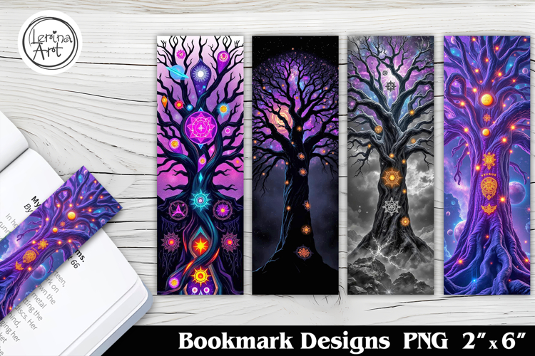 Tree of Life Printable Bookmark 4 PNG