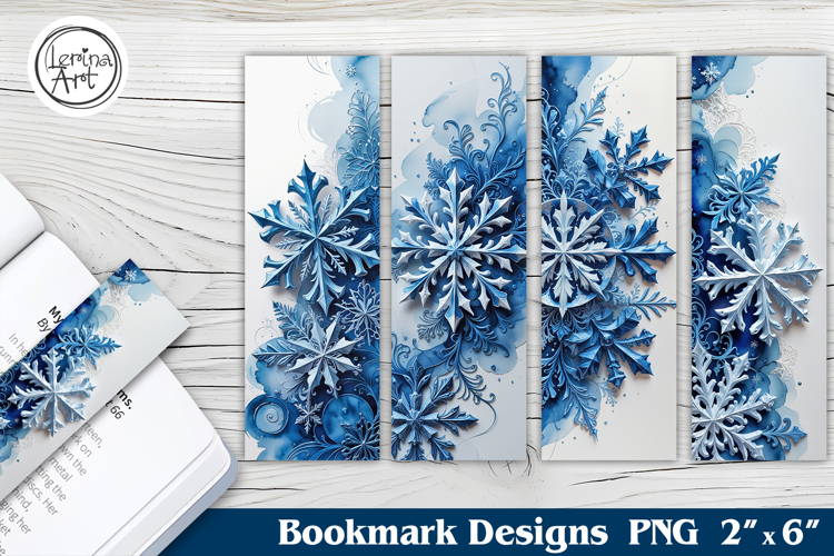 Winter Printable Bookmark 4 PNG