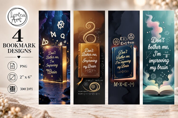 Bookmarks Design| Printable Bookmark 4 PNG
