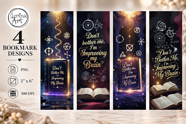 Bookmarks Design| Printable Bookmark 4 PNG