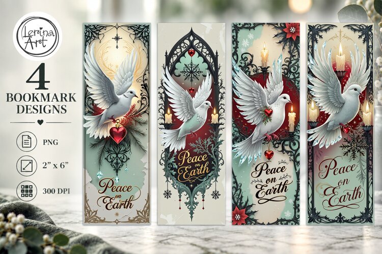 Christmas Printable Bookmark 4 PNG