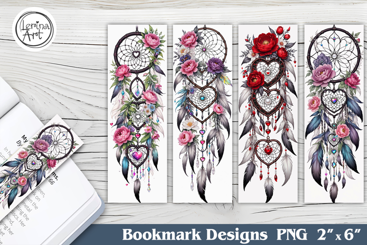 Dreamcatcher Printable Bookmark 4 PNG