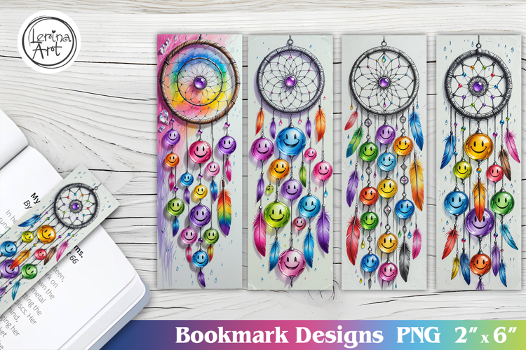 Dream Catcher Printable Bookmark 4 PNG