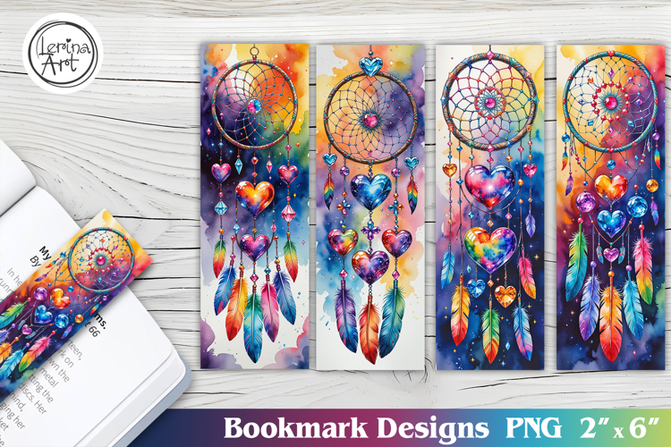 Dream Catcher Printable Bookmark 4 PNG