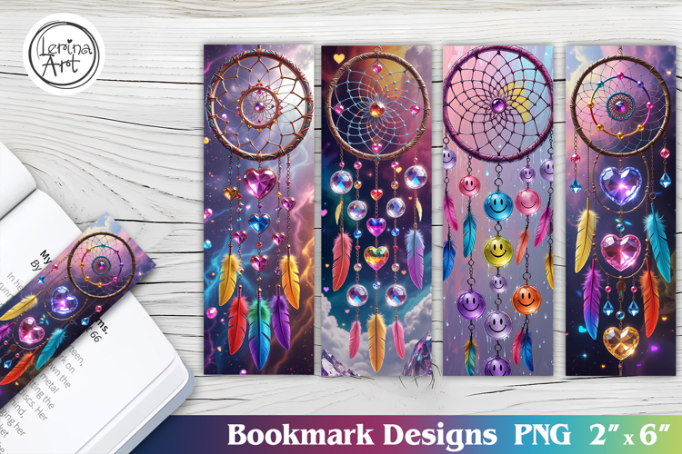 Dream Catcher Printable Bookmark 4 PNG