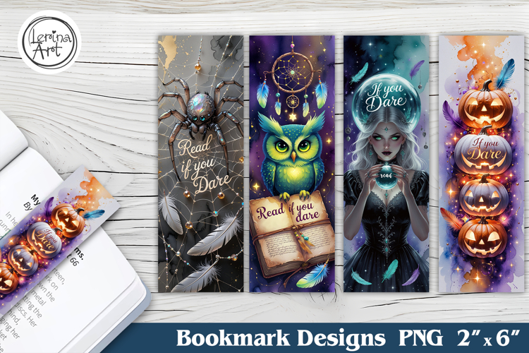 Halloween Printable Bookmark 4 PNG