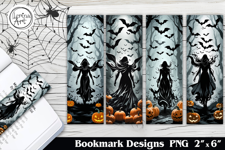 Witch Printable Bookmark 4 PNG