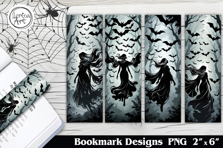 Witch Printable Bookmark 4 PNG