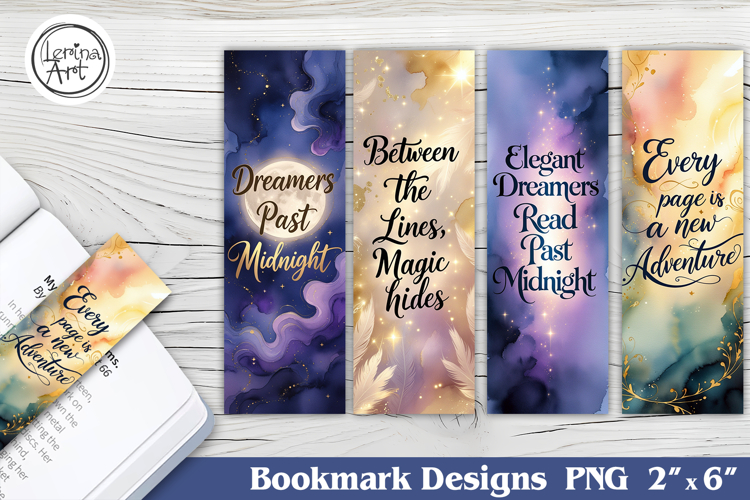 Printable Bookmark 4 PNG