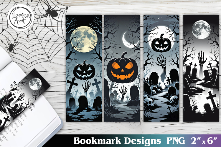 Halloween Printable Bookmark 4 PNG