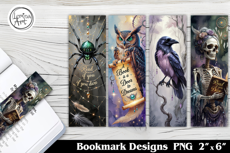 Halloween Printable Bookmark 4 PNG