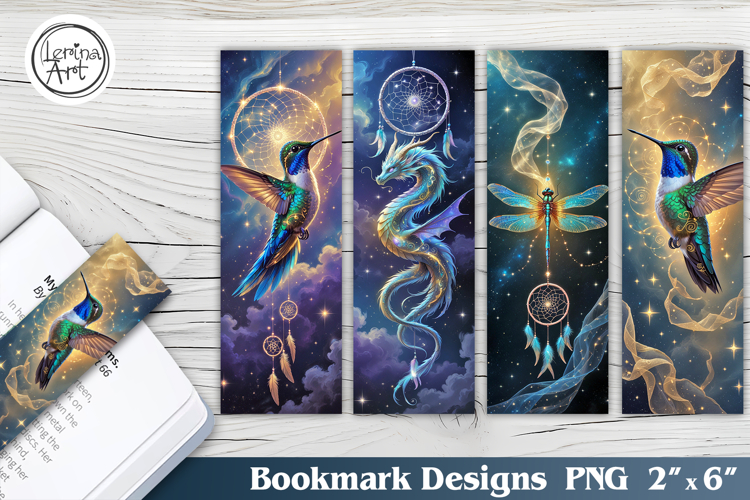 Magic Celestial Printable Bookmark 4 PNG