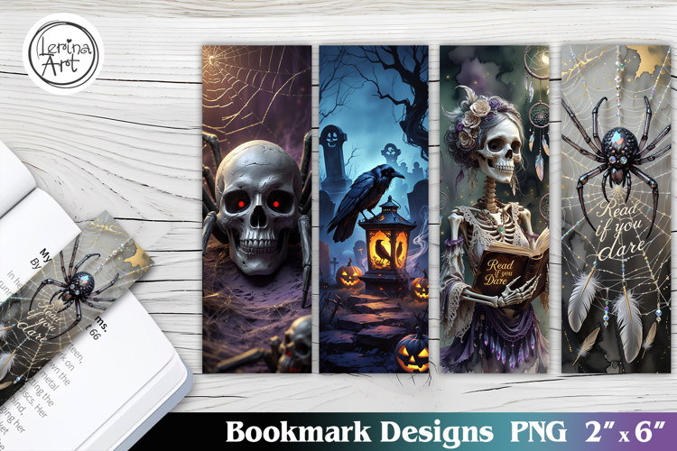 Halloween Printable Bookmark 4 PNG