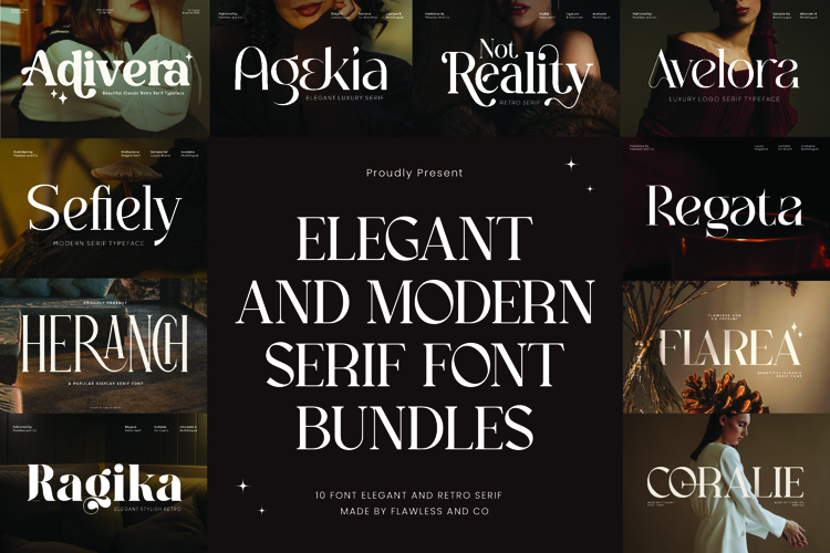 Elegant Modern Serif Bundle
