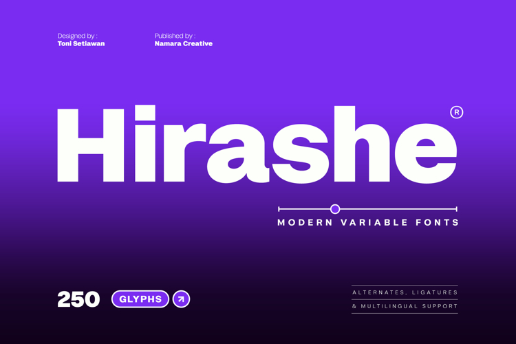 Hirashe Modern Sans