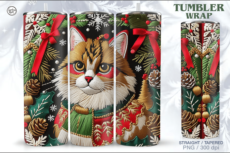 Christmas Tumbler Wrap 20 oz