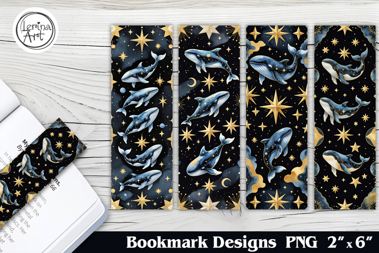 Celestial Printable Bookmark 4 PNG