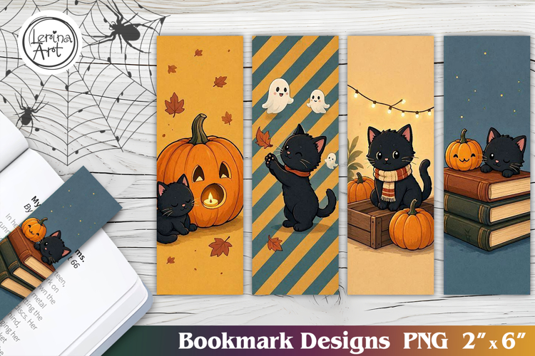 Halloween Printable Bookmark 4 PNG