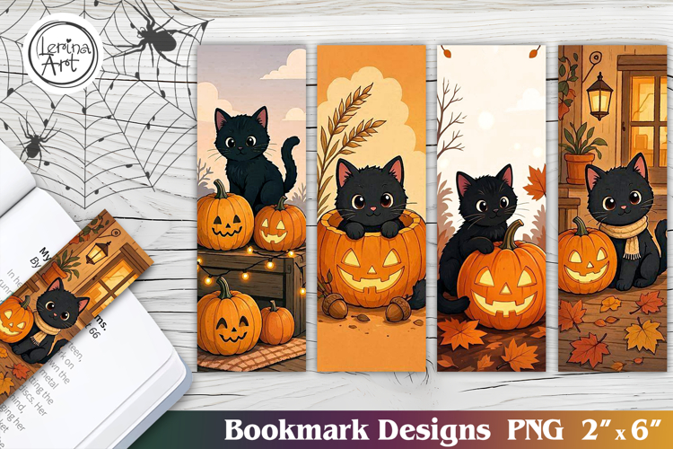 Halloween Printable Bookmark 4 PNG