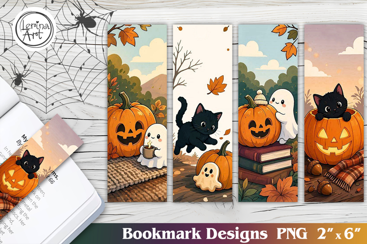 Halloween Printable Bookmark 4 PNG