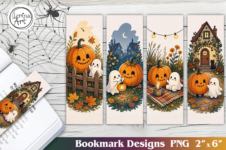 Halloween Printable Bookmark 4 PNG