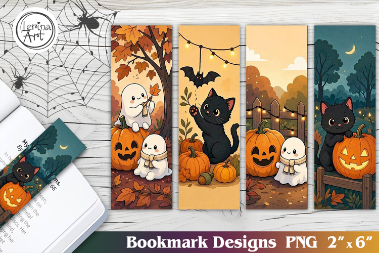 Halloween Printable Bookmark 4 PNG