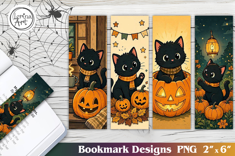Halloween Printable Bookmark 4 PNG