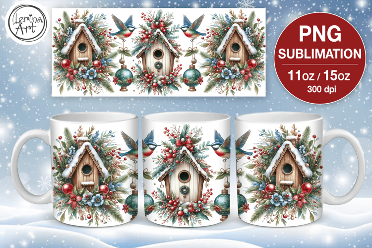 Christmas Mug Sublimation Designs Image 4