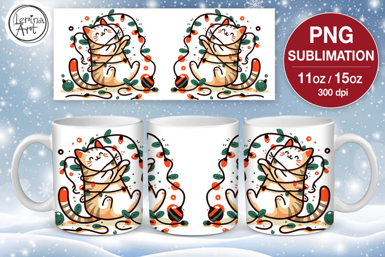 Cute Cat Clipart Image 4