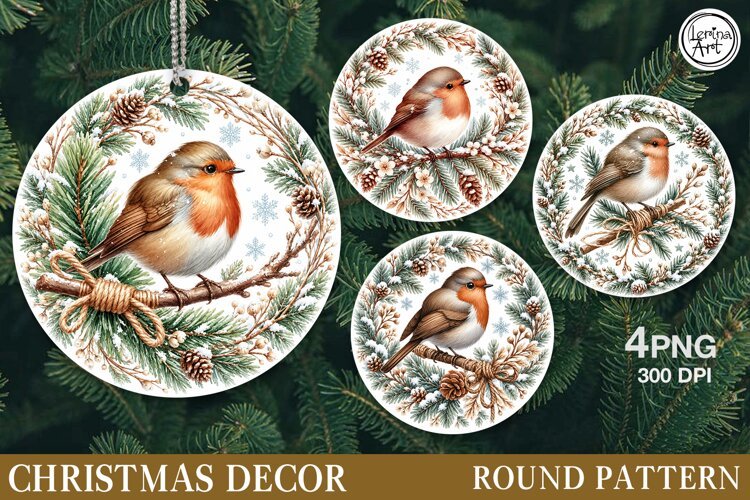 4 Round Christmas Decor | Christmas Decor