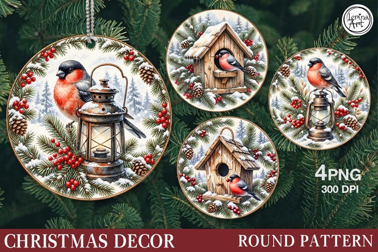 4 Round Christmas Decor | Christmas Decor