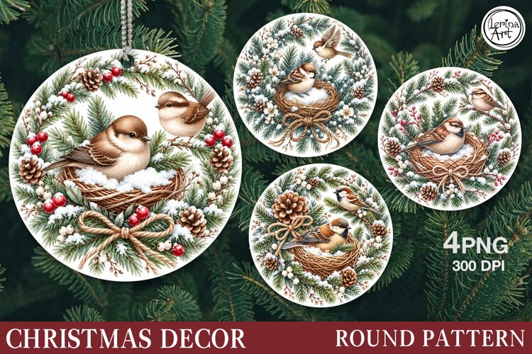 4 Round Christmas Decor | Christmas Decor
