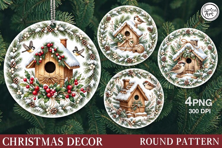 4 Round Christmas Decor | Christmas Decor