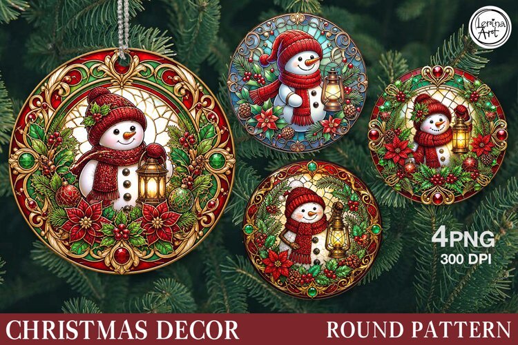 4 Round Christmas Decor | Christmas Decor