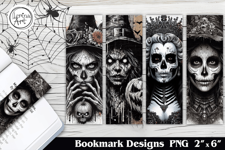 Witch Printable Bookmark 4 PNG