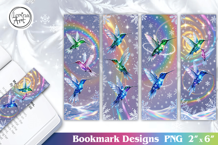 Northern Light Printable Bookmark 4 PNG