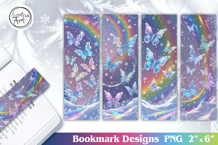 Northern Light Printable Bookmark 4 PNG